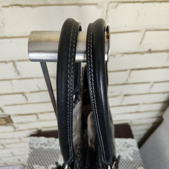 Euc Coach Legacy Signature Stripe Candance Shoulder Bag Purse - Picture 4 of 13